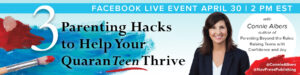 Connie Albers Facebook Live Event Ad