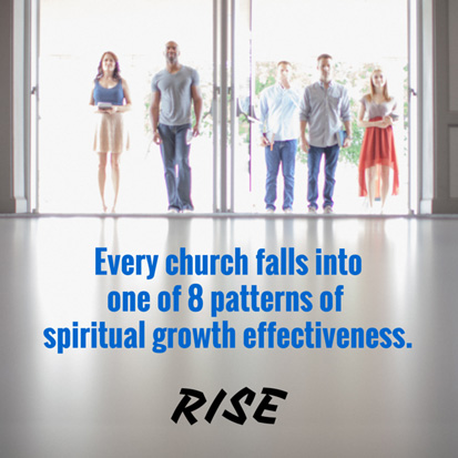 Every church falls into one of 8 patterns of spiritual growth effectiveness