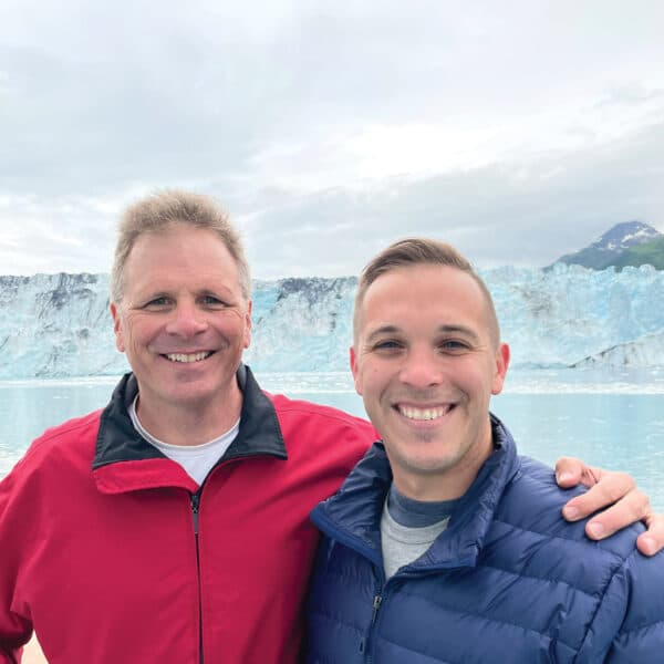 Frank and Zach Turek